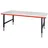 rocholz Arbeitstisch Stahl 2000x920x690-960 mm hellgrau/anthrazit