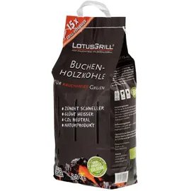 Lotusgrill Buchenholzkohle 2,5 kg