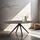 Homestyle4u Esstisch Oval 200 x 76 cm braun