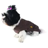 Fashion Dog Regenmantel für Hunde - Braun 65 cm 1 St