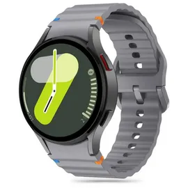 techprotect Tech-Protect Silikon-Sportarmband für Samsung Galaxy Watch 4/5/5 Pro/6/7/FE – Grau
