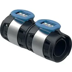 Geberit FlowFit Kupplung 620012001 DN 20, Ø 25 mm, 7,7 cm, für Haustechnik, Industrie, Schiffbau