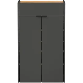 Germania Ameca 56 x 97 x 22 cm hängend / grau