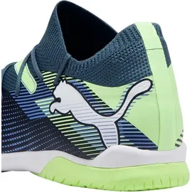 Puma Future 7 Match IT Hallenschuhe Unisex Gray Skies-Puma White-Fizzy Apple 47