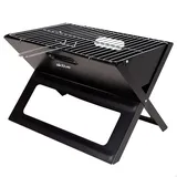 Aktive rechteckiger Tragbarer Klappgrill - Black - 45 x 30 cm