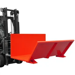 Langgutkipper Transportgerät lackiert RAL3000 Feuerrot Stapler Anbaugerät