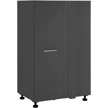 laundreezy Eckschrank 100 x 162 x 68 cm Grau