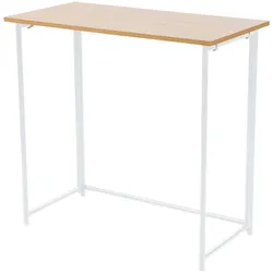 SVITA Schreibtisch Klappbar Schmal Eiche