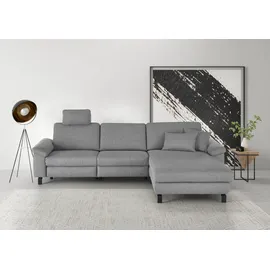 Candy Ecksofa 3,5-sitzig Polyester L-Form Grau