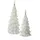 MARELIDA LED Kerze Tannenbaum 16 cm weiß