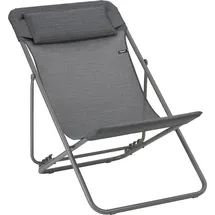 Lafuma Maxi Transat Liegestuhl 62 x 82 x 77 cm grau