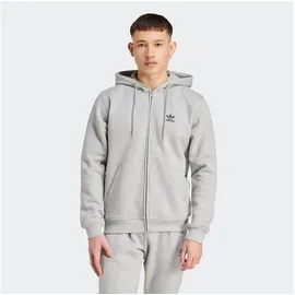 Adidas Trefoil Essentials Reißverschlusspullover Medium Grey Heather S
