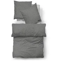 Biberna Bettwäsche Satin CINQUE (BL 135x200 cm) - grau