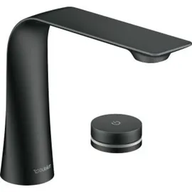 Duravit D.1e 2-Loch-Elektronikarmatur M mit Steckernetzteil, D11100007046, Farbe: Schwarz Matt