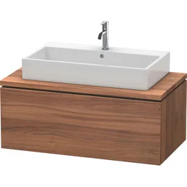 Duravit L-Cube 102x54,7cm, Nussb Nat, f Kons, 1 Auszug