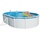 Steinbach Stahlwandpool Set Nuovo de Luxe oval 550 x 366 x 120 cm ohne Filteranlage
