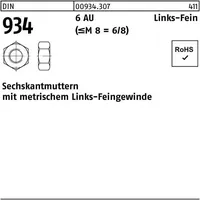 REIDL DIN 934 6 AU Links-Fein (<=M 8 =