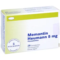 Memantin Heumann 5 mg Filmtabletten 28 St