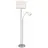 GLOBO Stehleuchte 175 cm 1x E27 1x E14 beige