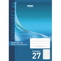 Stylex Schulheft Lin27 A4 16Bl