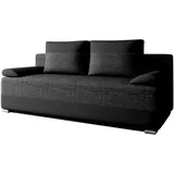 e-meubles Schlafsofa atlanta – Polstersofa Schlafcouch Sofa Sofagarnitur Couch Schlafsofa für Wohnzimmer mit Bettfunktion, Schlaffunktion und Bettkasten: