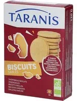 Taranis Biscuits Sablés Pauvres En Protéines Bio 120 g