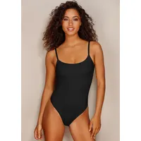 LASCANA Stringbody aus elastischer Microfaser-Qualität schwarz