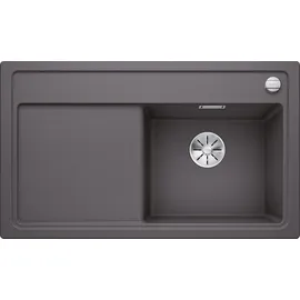 Blanco Zenar 45 S rechts Einbau von Oben felsgrau Handbetätigung 860 x 510 mm