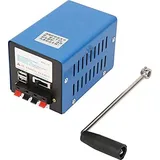 Manueller Generator 2000 U/min, Jectse 20 W, Handkurbel, tragbar, USB, starke Ladeleistung, Notfall-Dynamotor