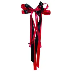 Nestler Tradition in Emotion Geschenk-Schleifen für Schultüten glatt rot, schwarz