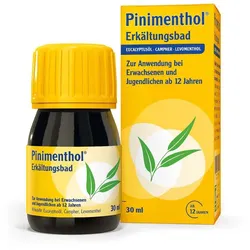 Pinimenthol Erkältungsbad ab 12 Jahre 30 ml