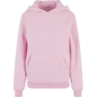 Build Your Brand Fluffy Hoody Hoodie Softpink XS