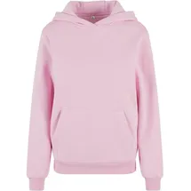 Build Your Brand Fluffy Hoody Hoodie Softpink XS