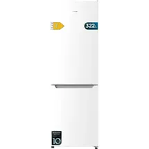 Cecotec Bolero CoolMarket Combi 322 Kühl-Gefrierkombination (322 l, 1850 mm hoch, Weiß)