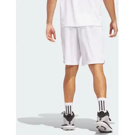 adidas Legends 3-Streifen Basketballshorts Weiß XXL