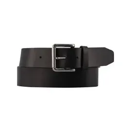 Boss Black Herren Gürtel schwarz Glattleder, schwarz, NOS