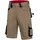nitras safety Nitras Kurze Arbeitshose Motion Tex Pro FX Khaki-Schwarz Gr. 60