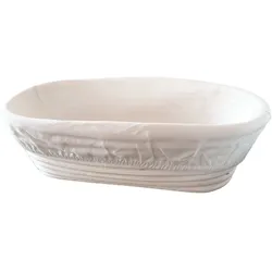 Layba Gärkorb Oval Mittel (700–900g) – Rattan Banneton Teiggare für Sauerteig & Hefeteig. Brotkorb.