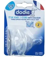 dodie® Initiation+ Tétine Débit 2 Tétine(S) pc(s)