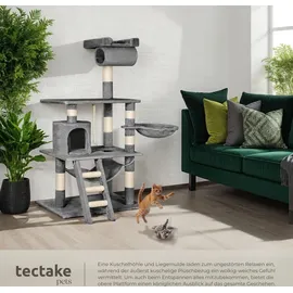 Tectake Stokeley 86 x 68 x 141 cm grau