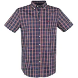 Lonsdale Brixworth Kurzarmhemd Rot S