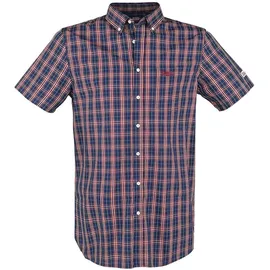 Lonsdale Brixworth Kurzarmhemd Rot S