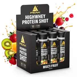 Peak Performance Whey Protein Shot Multi Fruit 12 x 100 ml