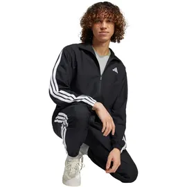 adidas 3 Stripes Woven Trainingsanzug Schwarz S