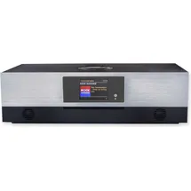 Soundmaster ICD2080SW, Tragbar, Schwarz, Metallisch