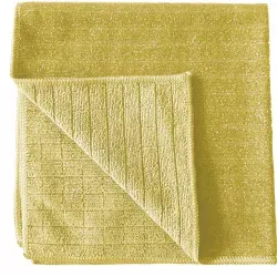 Arcora SCRUB & CLEAN 2in1 Microfasertuch, streifenfreie Reinigung ASC4040GE , 1 Tuch, Farbe: gelb