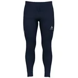 Odlo Ceramiwarm Leggings - Dark Sapphire - M