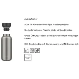 Mepal Ellipse schwarz 0,35 l