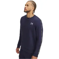 Under Armour Icon Fleece Taping Sweatshirt - Midnight Navy