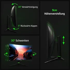 aryond A32 V2 Curved Gaming Monitor 32" schwarz